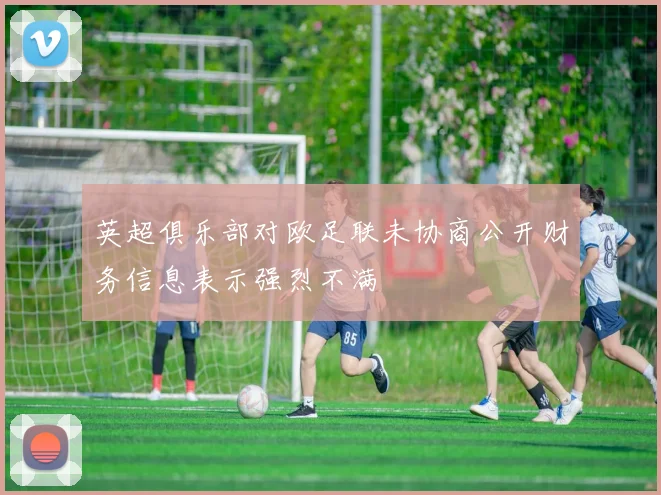 英超俱乐部对欧足联未协商公开财务信息表示强烈不满
